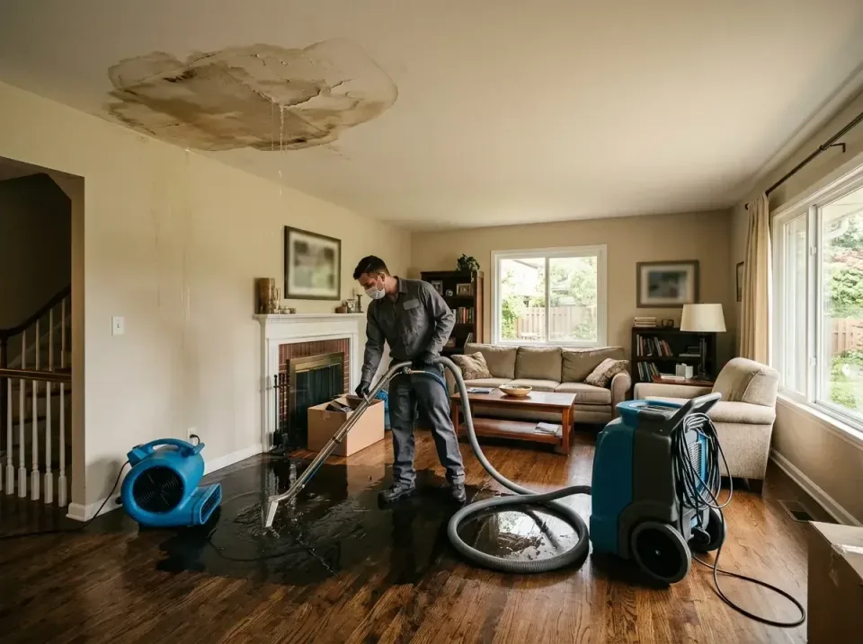 attic-pipe-burst-ceiling-drip-008 — frequently asked questions, Water Damage Restoration & Carpet Care in Pendleton, SC